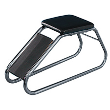 Chrome shoe fitting stool