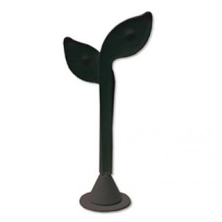 Black velvet earring display(set of 6)