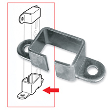 Foot piece for standard