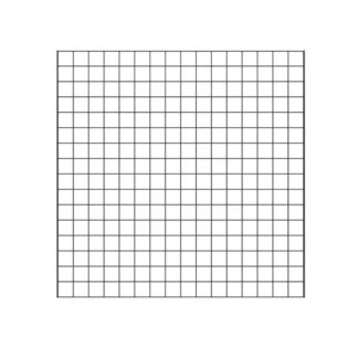 Black gridwall panel (4 X 4)