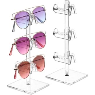 3 Pair Acrylic Eyeglass Display 9"H (60.1596)