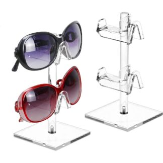 2 Pair Acrylic Eyeglass Display 6"H (624-122)