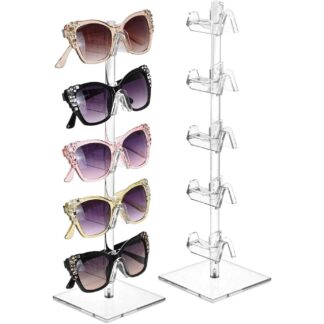 5 Pair Acrylic Eyeglass Display 14"H (624-125)