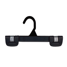 10" black clip-on hanger