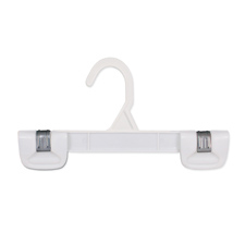 10" white clip-on hanger