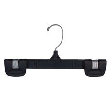 12" black clip-on hanger