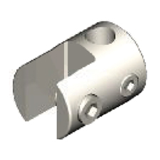 Berto. Vertical clamp single