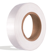 White plastic insert for slatwall