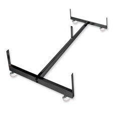Grid gondola "H" base black finish