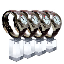 4 Pieces acrylic watch display set