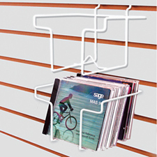 CD/DVD display white finish
