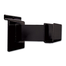 3" Hangrail bracket black finish