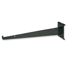 14" Shelf bracket black finish