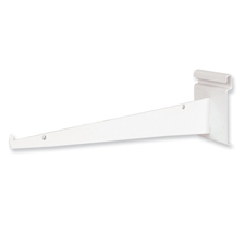 14" Shelf bracket white finish