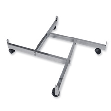 4-Way grid base chrome finish