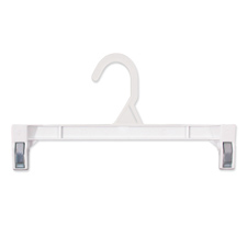 11 1/2" White hang safe hangers