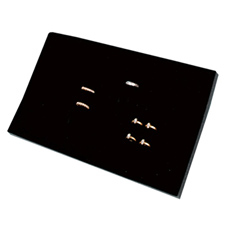 72 Ring slot black foam insert