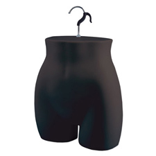 Ladies hip form in black