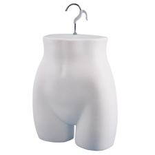 Ladies hip form in white