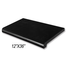 Duron shelf (12"X 36") black finish