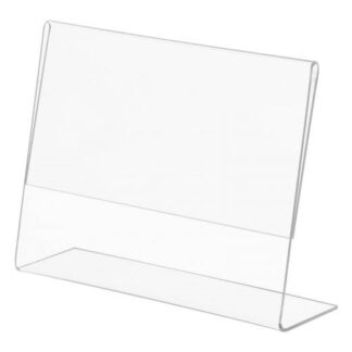 Slanted Sign Holder 5 1/2"W x 7"H (PL63)