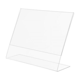 Slanted Sign Holder 7″W x 11″H (PL64)
