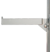 12" Faceout  for 1" standard chrome finish