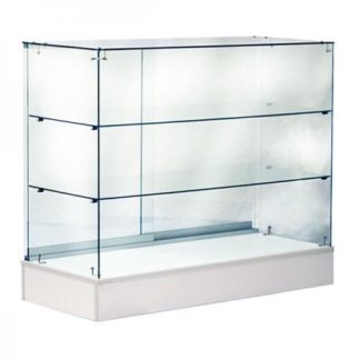 White Showcases