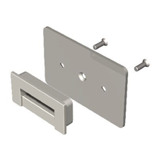 Metal slat fixture
