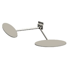 Primo. Double multi purpose solid shelf
