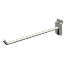 10" 1/4"D Wire hook in silver frost finish