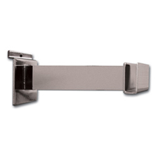 12" Hangrail bracket chrome finish