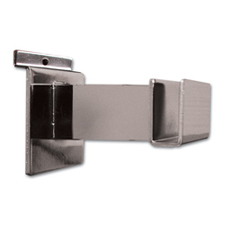 3" Hangrail bracket chrome finish