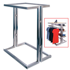 Alta island multi-merchandiser frame