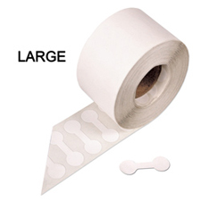 Large jewelry dumbbell labels