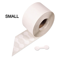 Small jewelry dumbbell labels