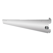12" Shelf bracket for 1" standard chrome finish