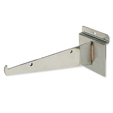 10" Long shelf bracket chrome finish