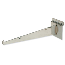 14" Long shelf bracket chrome finish
