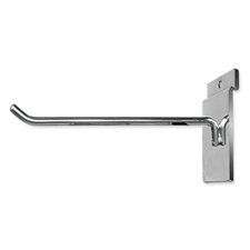 6" Long hook chrome finish