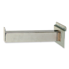 12" Rectangular tubing faceout chrome finish