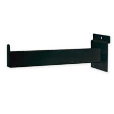 12" Rectangular tubing faceout black finish