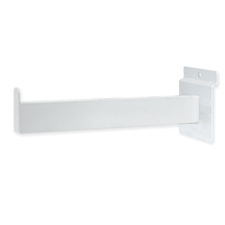 12" Rectangular tubing faceout white finish