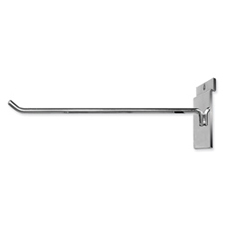 12" Long hook chrome finish