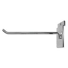 8" Long hook chrome finish
