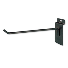 10" Long hook black finish