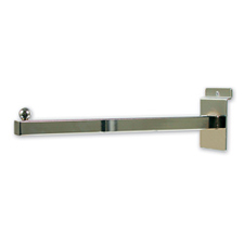 12" Square tubing faceout chrome finish
