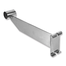 12" Hangrail bracket chrome finish