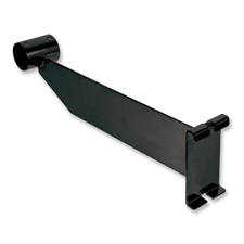 12" Hangrail bracket black finish