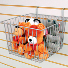 Deep wire basket chrome finish
